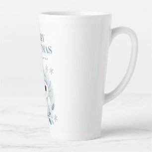 Merry Christmas Owl Latte Mug