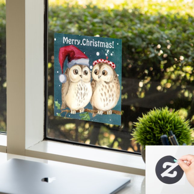Merry Christmas Owls (Office)