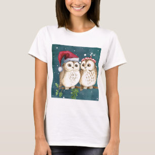 Merry-christmas Owls T-Shirt