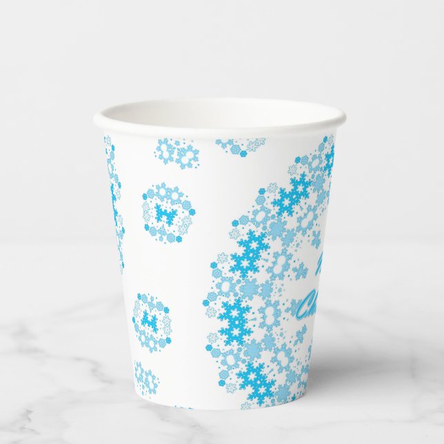 merry Christmas Paper Cup (Front)