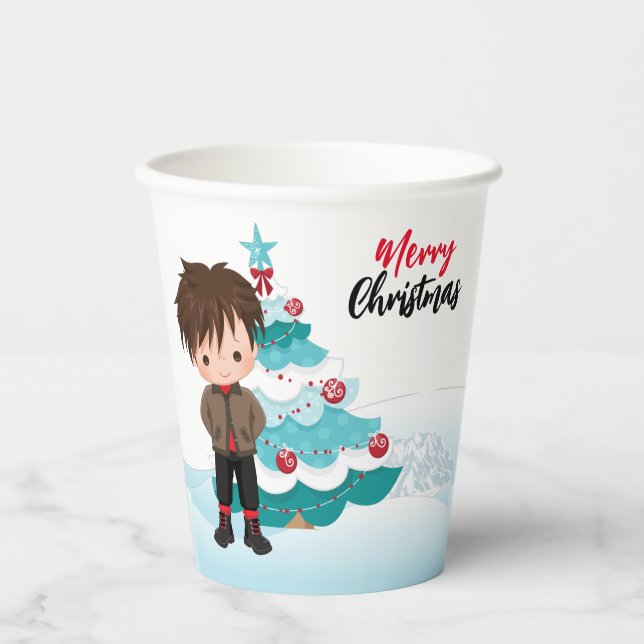 Merry Christmas   Paper Cups (Front)