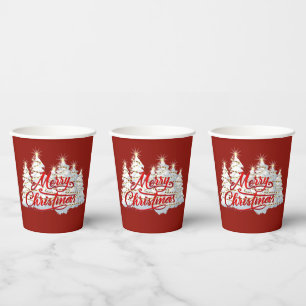 Merry Christmas  Paper Cups