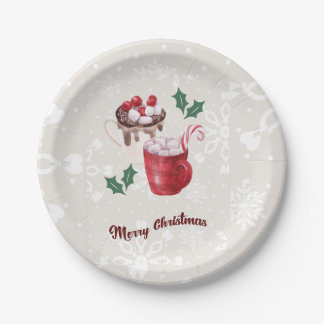 Merry Christmas  Paper Plate