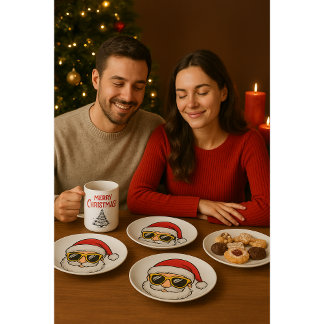 🎄 Merry Christmas Paper Plates | Festive Holiday 