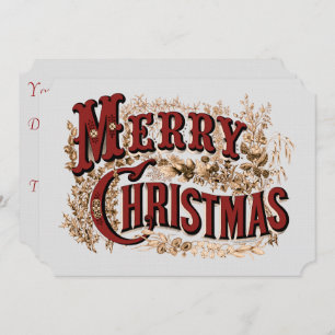 Merry Christmas Party Invitation