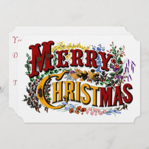 Merry Christmas Party Invitation