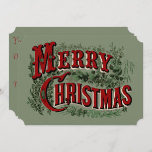 Merry Christmas Party Invitation