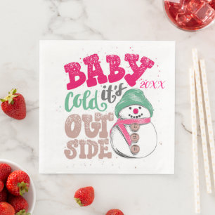 Merry Christmas Party Napkin