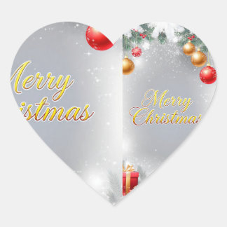 Merry Christmas party stickers