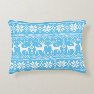 Merry Christmas pattern 1 Decorative Cushion