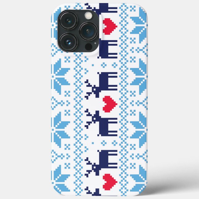 Merry Christmas pattern 2 Case-Mate iPhone Case (Back)