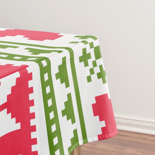 Merry Christmas pattern 3 Tablecloth (In Situ)