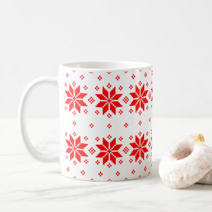 Merry Christmas pattern 5 Coffee Mug