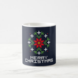 Merry Christmas pattern 6 Coffee Mug