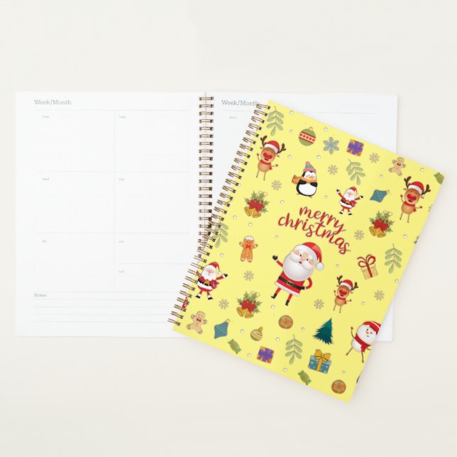 Merry Christmas Pattern Planner (Display)