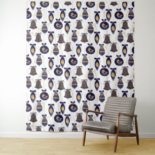 Merry Christmas Pattern Tapestry