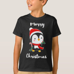 Merry Christmas Penguin  T-Shirt