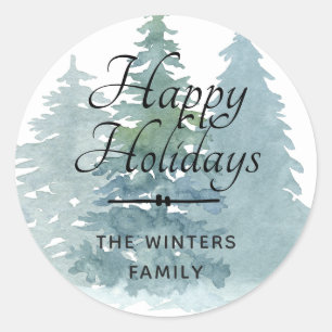 Merry Christmas Personalised Envelope Seal