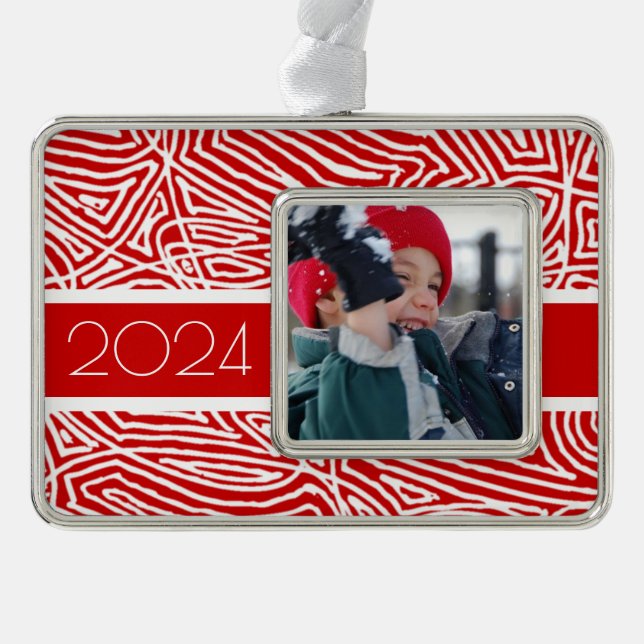 Merry Christmas Personalised Ornament (Front)