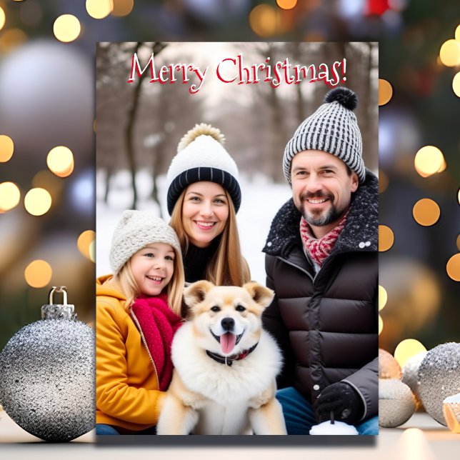 Merry Christmas | Personalised Photo Holiday (Creator Uploaded)