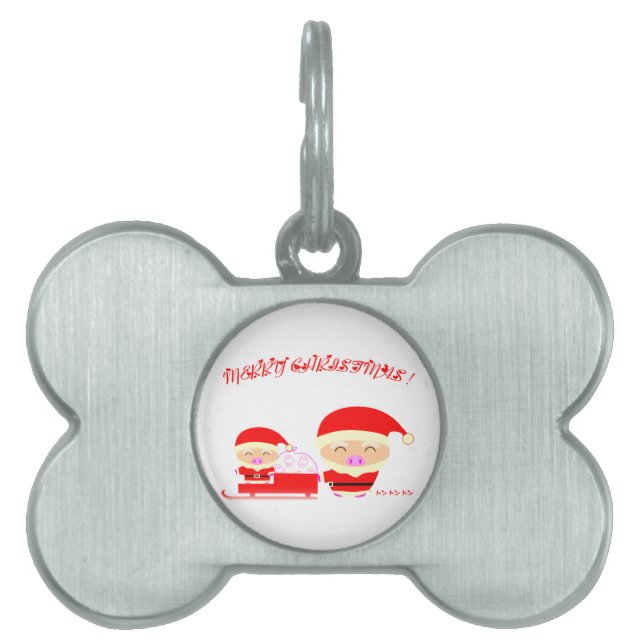 Merry Christmas Pet Tag (Front)