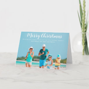 Merry Christmas Photo Christmas Card