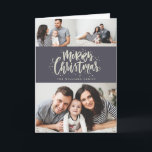 MERRY CHRISTMAS photo christmas greeting card<br><div class="desc">Highlight your favourite family photo on your holiday cards this season! Whether you celebrate Christmas,  Hanukkah or simply want to send our a New Year greeting to your friends and family,  Blush Paper Co. has the perfect holiday card for you.</div>