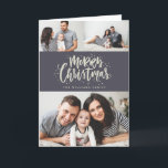 MERRY CHRISTMAS photo christmas greeting card<br><div class="desc">Highlight your favourite family photo on your holiday cards this season! Whether you celebrate Christmas,  Hanukkah or simply want to send our a New Year greeting to your friends and family,  Blush Paper Co. has the perfect holiday card for you.</div>