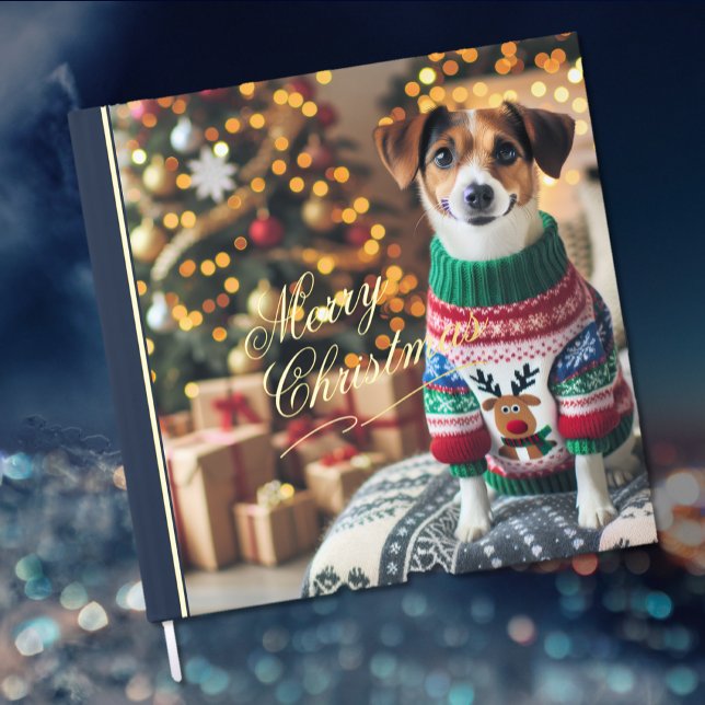 Merry Christmas Photo Guest Book (Merry Christmas Photo Foil Guest Book)