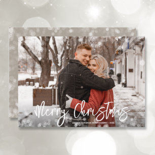 Merry Christmas Photo Holiday Card