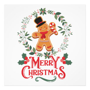 Merry Christmas Photo Print