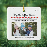 Merry Christmas Photo Typography Newsletter