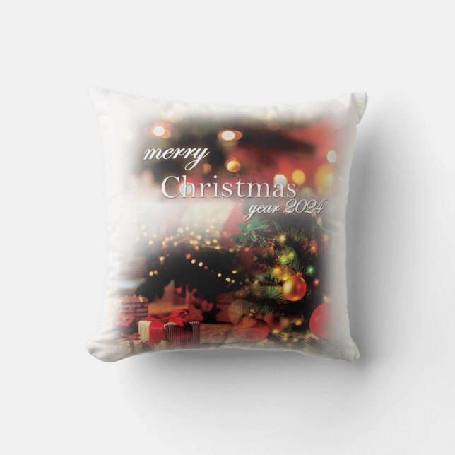 Merry Christmas Pillow (Front)