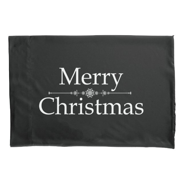 Merry Christmas Pillowcase (Front)