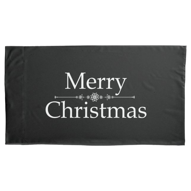 Merry Christmas Pillowcase (Front)