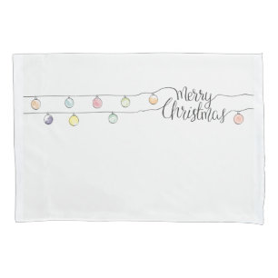 Merry christmas pillowcase