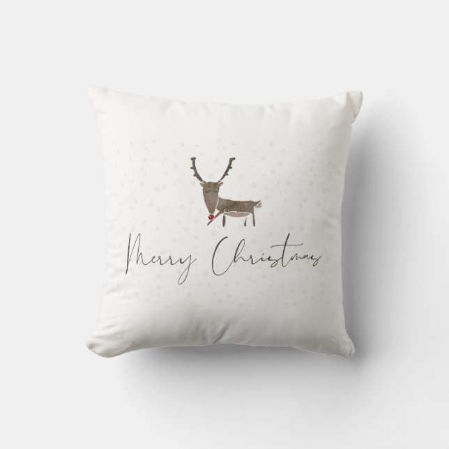 merry Christmas pilow Cushion (Front)