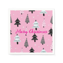 Merry Christmas pink Christmas decoration