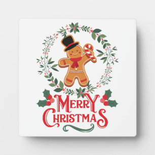 Merry Christmas Plaque