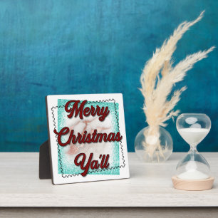Merry Christmas Plaque