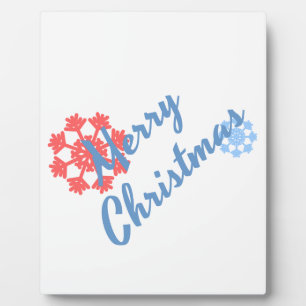 Merry Christmas Plaque