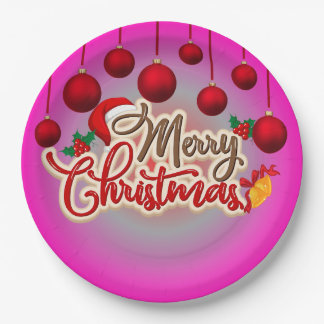 Merry Christmas Plate