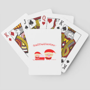 Merry Christmas Playing Cards