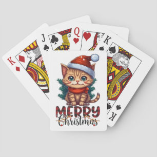 Merry Christmas  Playing Cards