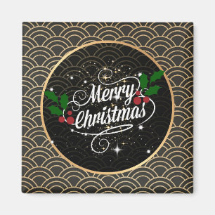 Merry Christmas, popular design Magnet