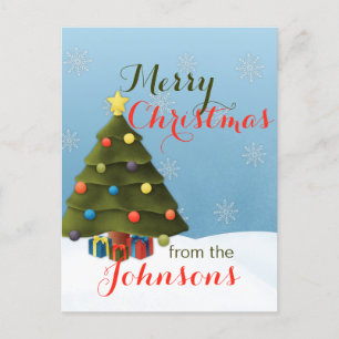 Merry Christmas post card