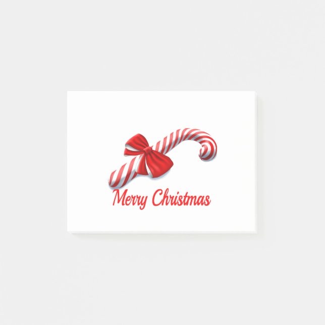 Merry Christmas Post-it Notes (Front)