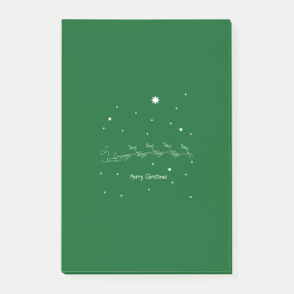 Merry christmas post-it notes