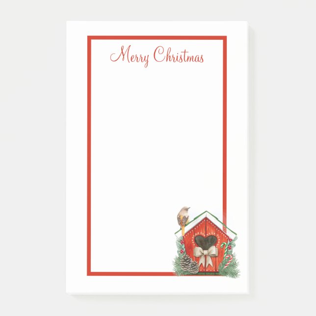 Merry Christmas Post-it Notes (Front)