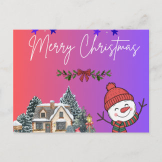 Merry Christmas Postcard